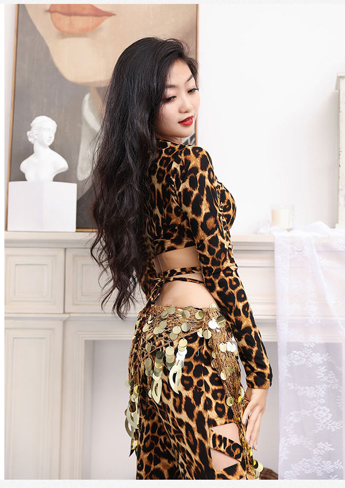 楽天市場】ベリーダンス 衣装 パンツ ダンス レッスン着 豹柄 ヒョウ柄