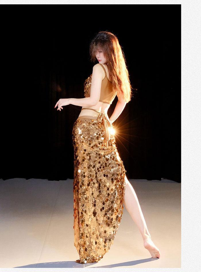 楽天市場】ベリーダンス 衣装 スパンコール キラキラ おしゃれ 発表会