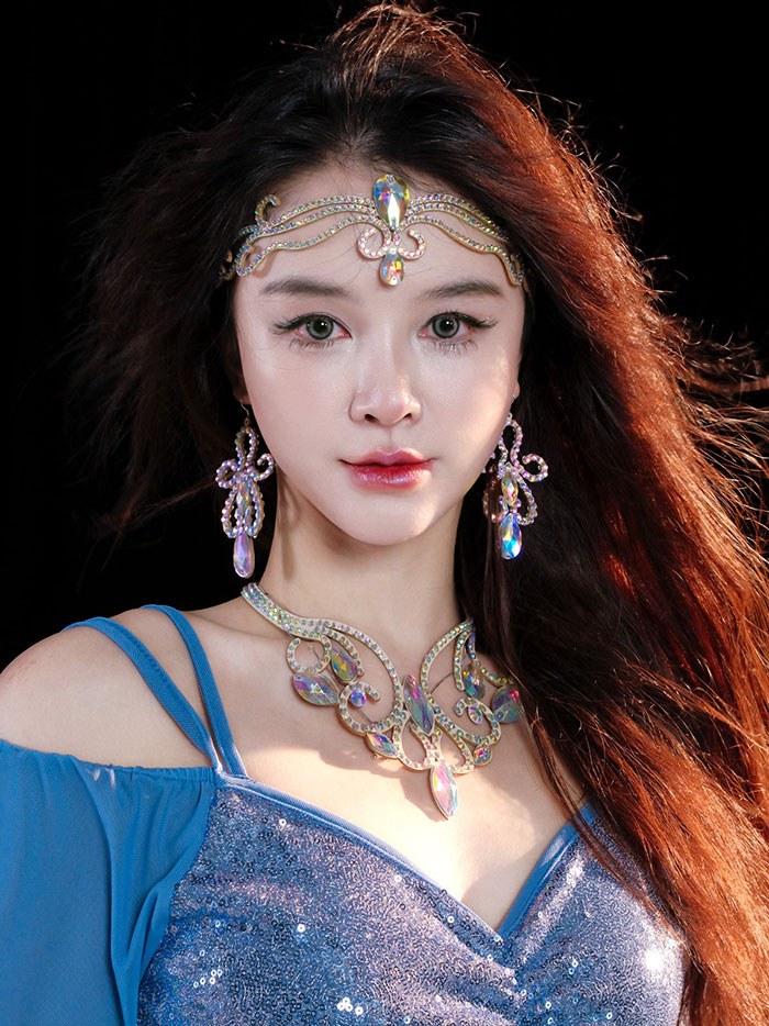 楽天市場】ダンス用ネックレス イヤリング ピアス ベリーダンス 衣装