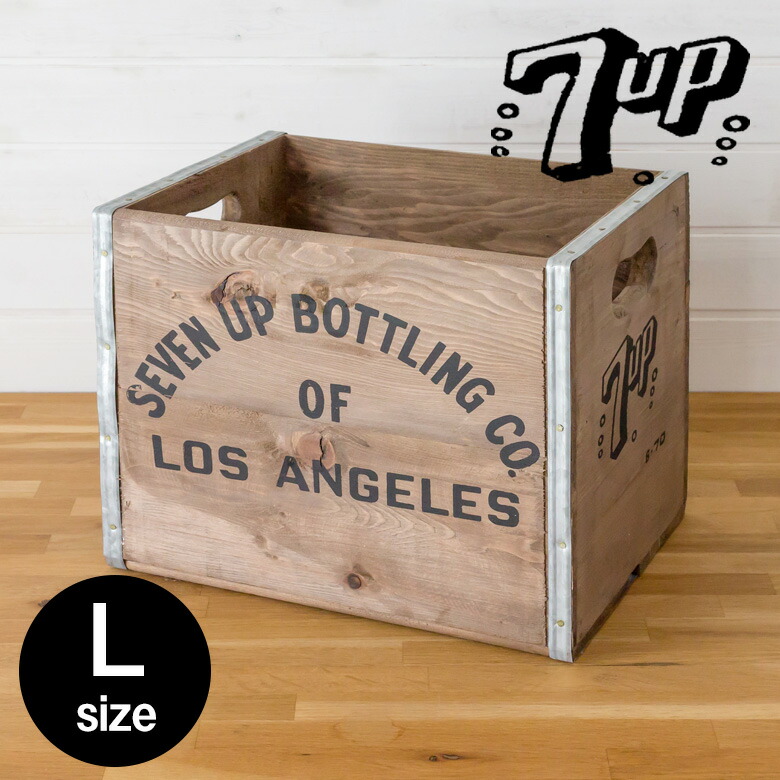 楽天市場】ヴィンテージ風スタッキングウッドボックス Lサイズ 収納