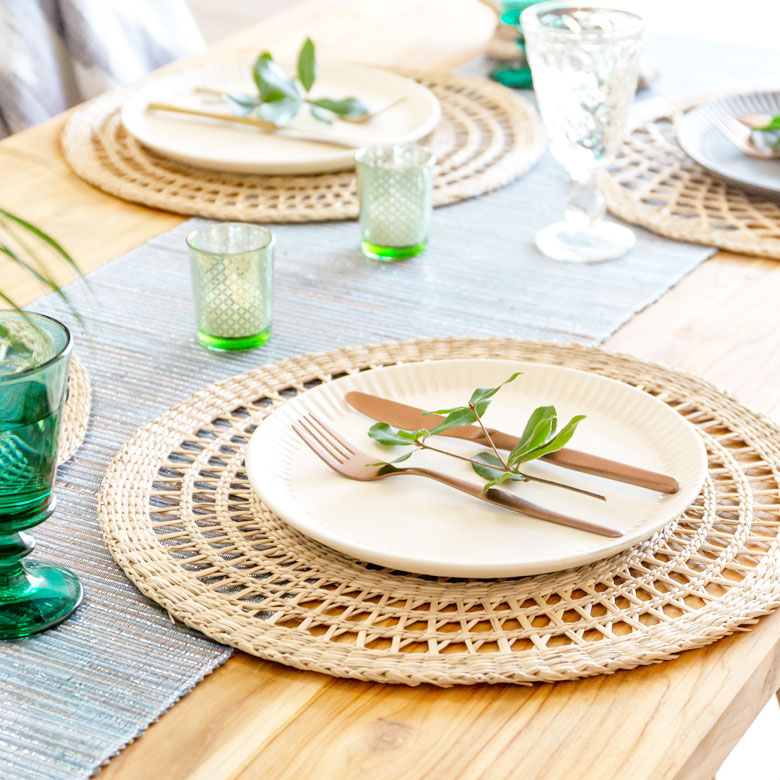 楽天市場】ランチョンマット プレイス プレース マット シーグラス 円