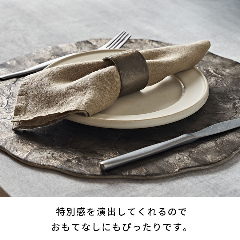 楽天市場】ナプキンリング カピスシェル 天然貝殻 高級感 シェル