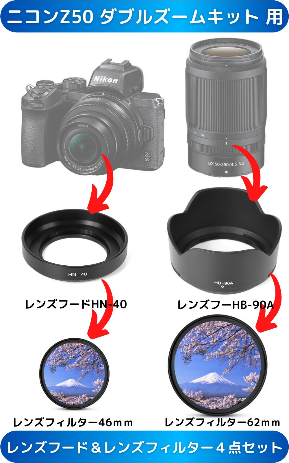 楽天市場】Nikon ミラーレス一眼レフカメラ ニコンZ50 ダブルズーム