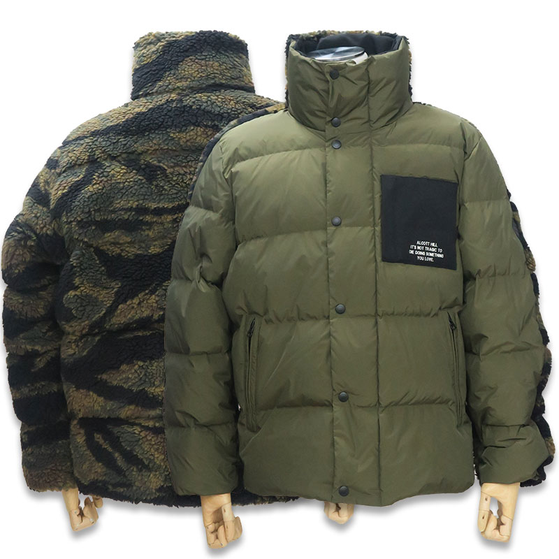 楽天市場】アルコット ヒル ダウンジャケット LL サイズ モスグリーン