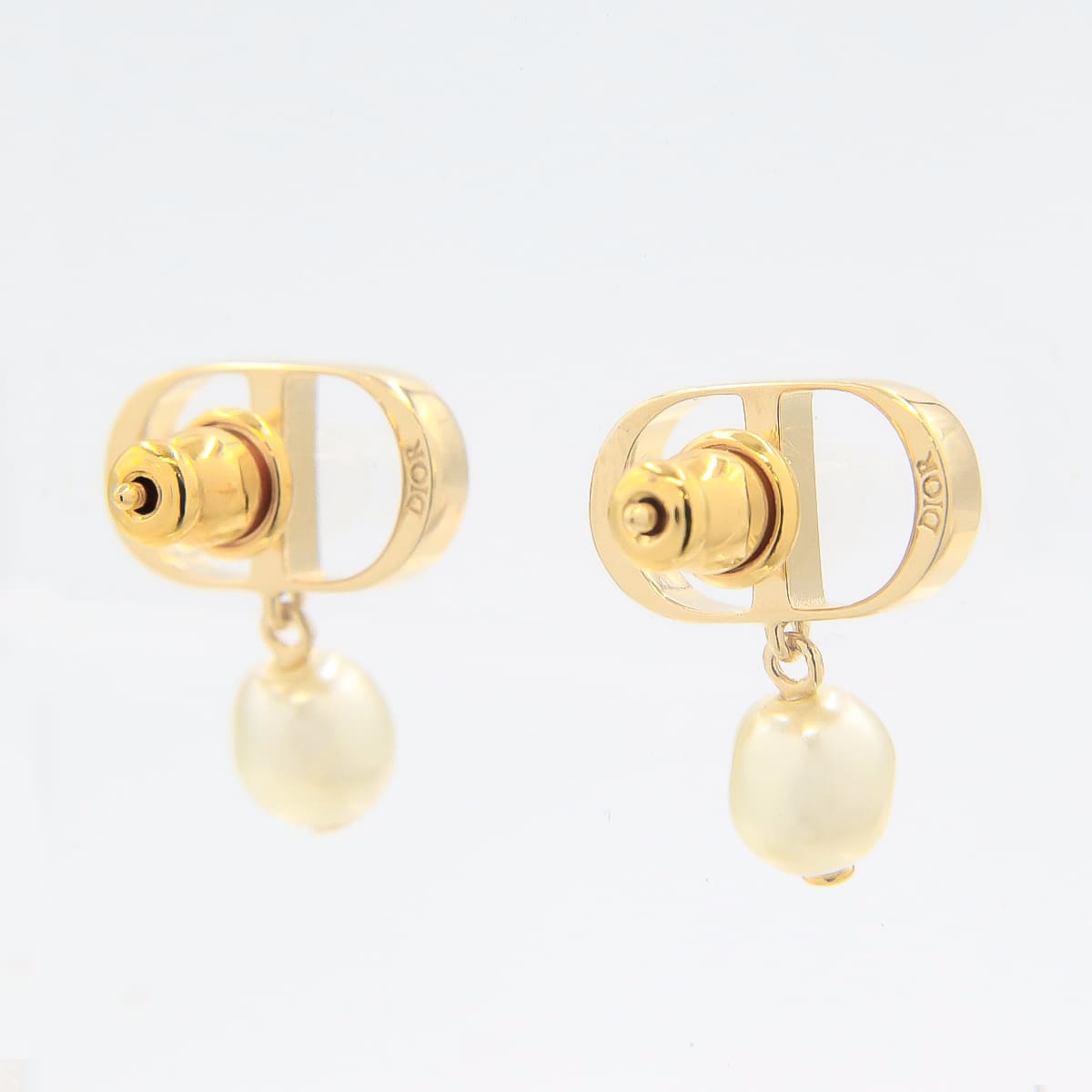 楽天市場】Dior ディオール ピアス PETIT CD プチ ペア ホワイト