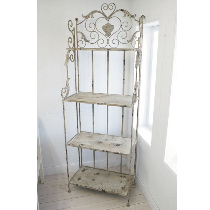 楽天市場】オープンシェルフ スチール シェルフ アンティーク アイアン