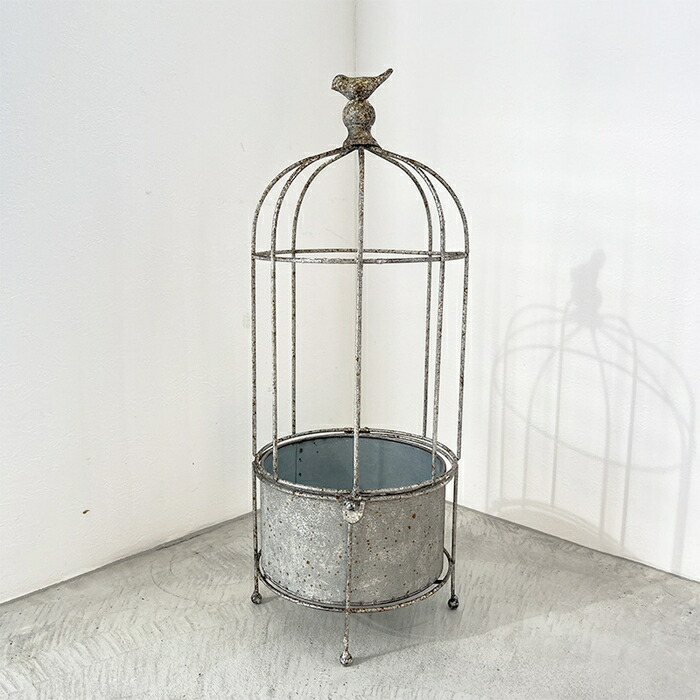 楽天市場】プランツゲージ 小鳥 Bird プランタースタンド 花台