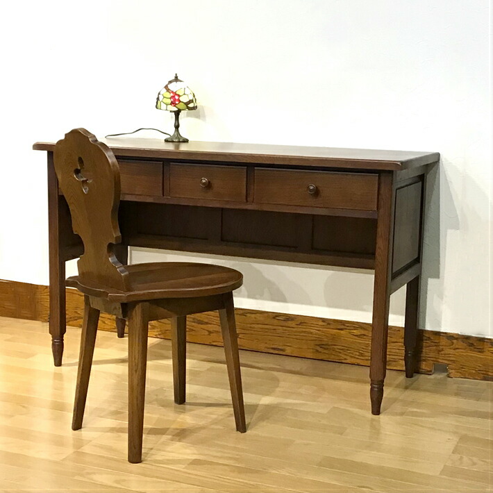 楽天市場】デスク 机 平机 日本製 国産家具 ナラ無垢 書斎デスク 事務