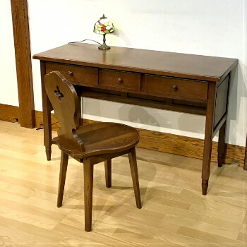 楽天市場】デスク 机 平机 日本製 国産家具 ナラ無垢 書斎デスク 事務