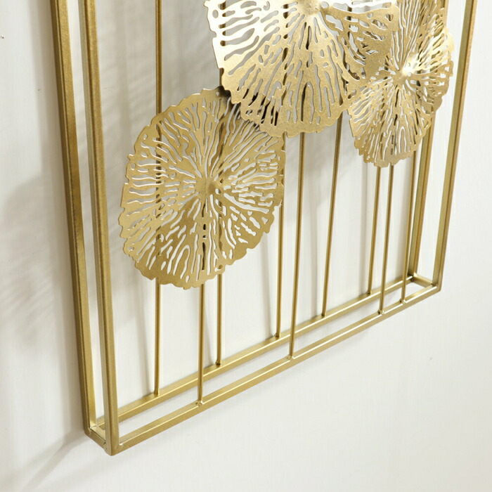 楽天市場】アイアン 壁飾り 壁掛け おしゃれ ゴールド ウォールアート