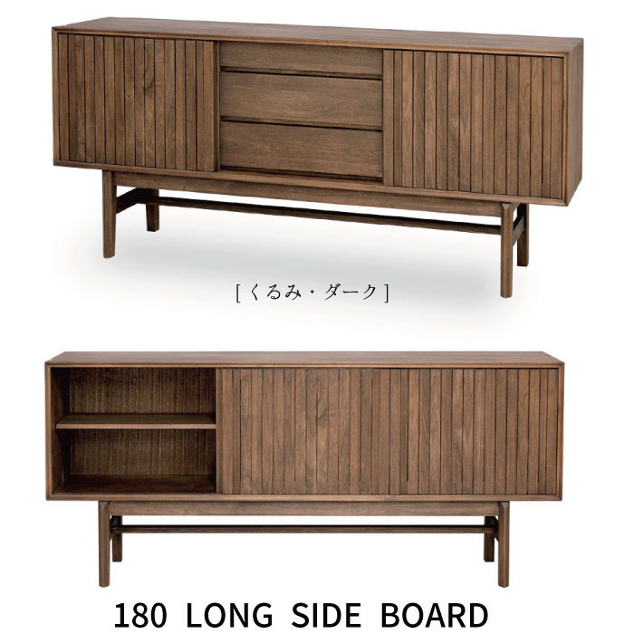 楽天市場】キャビネット ローボード リビングボード サイドボード