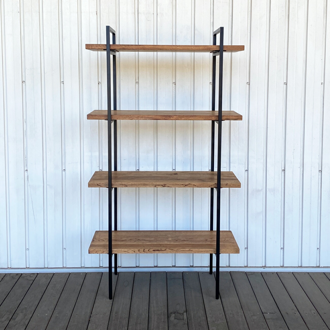 楽天市場】収納 ラック 日本製 ヴィンテージ アイアン ナラ無垢 家具