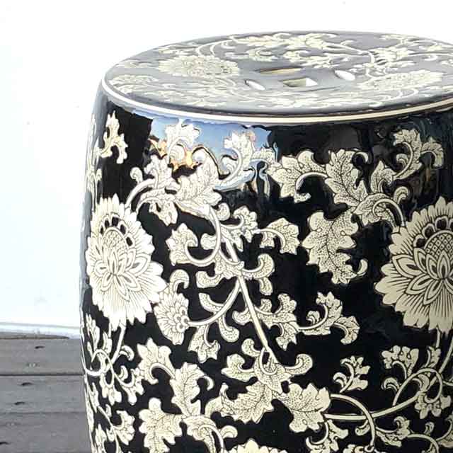 楽天市場】陶器 スツール イス 腰掛け 花台 ガーデンチェア おしゃれ