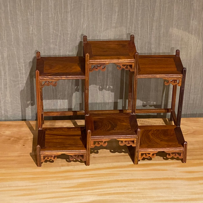 楽天市場】飾り棚 和モダン 和風 花梨 かりん おしゃれ アジアン