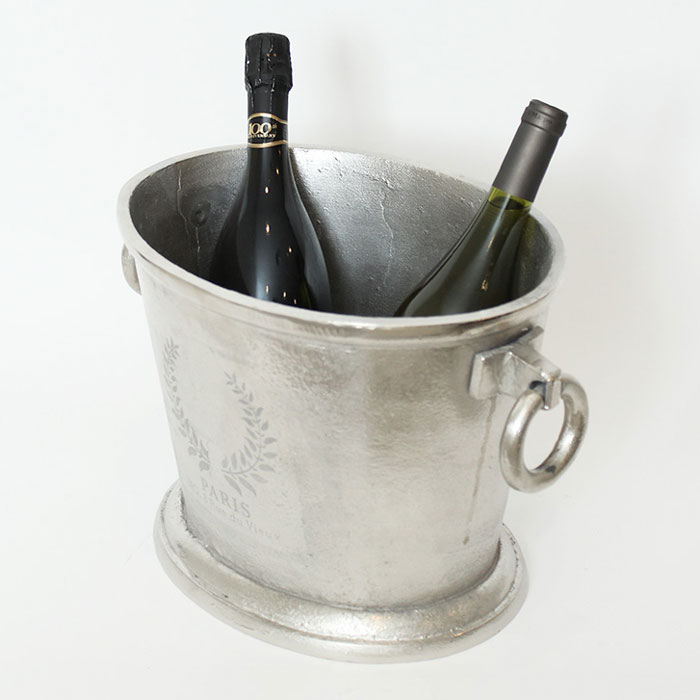 楽天市場】ワインクーラー ワインホルダー ワインセラー シルバー 銀