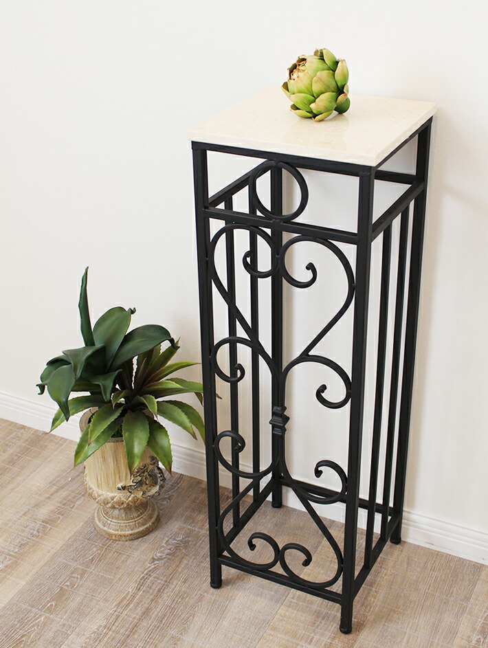 Sale アンティーク 大理石トップ アクセントスタンド サイドテーブル