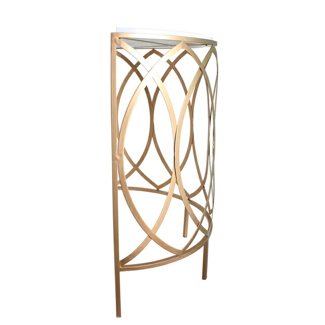 楽天市場】コンソールテーブル コンソール ゴールド 金色 アイアン