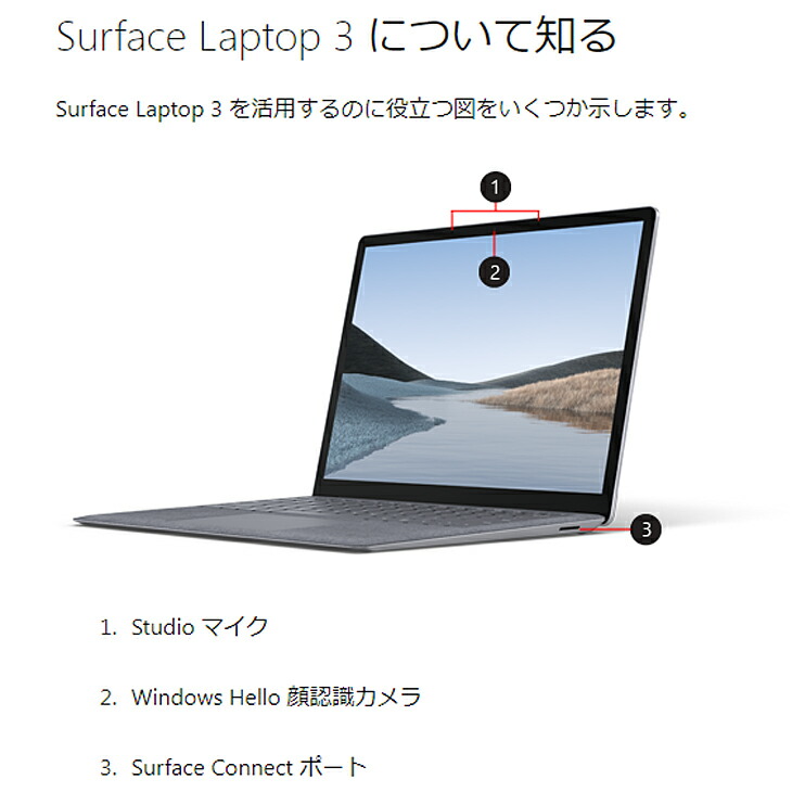楽天市場】【中古】Microsoft Surface Laptop3 [Core i5 1035G7 メモリ