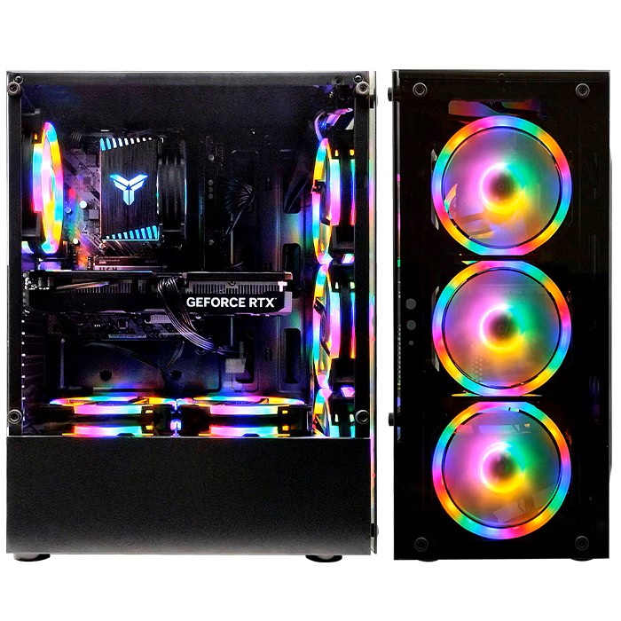 楽天市場】ゲーミングPC デスクトップパソコン ブラック GeForce