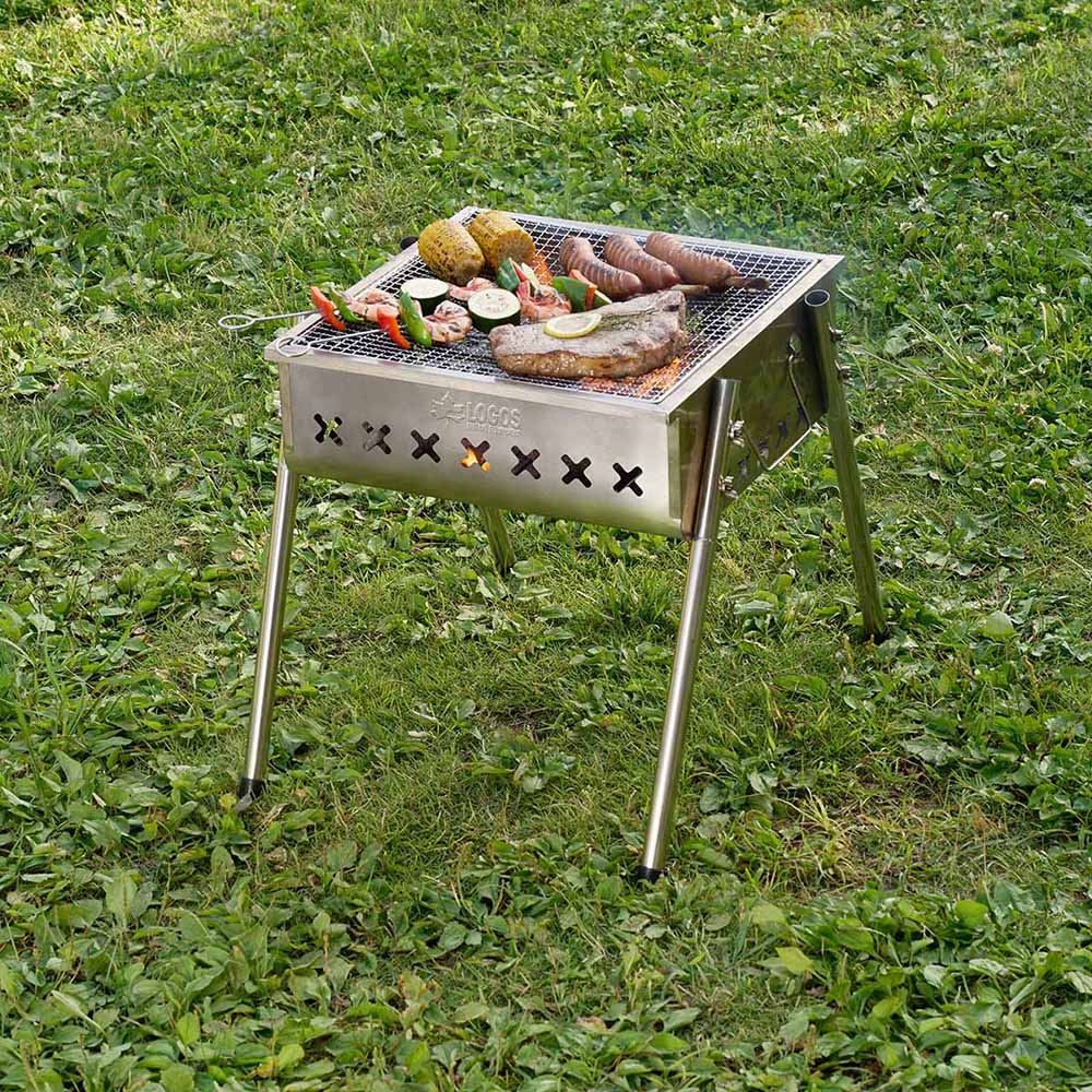 楽天市場】ロゴス 焚き火台 logos グリル バーベキューグリル 調理