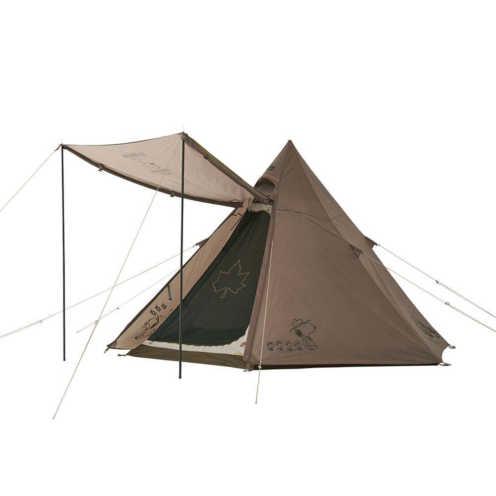 楽天市場】ロゴス LOGOS テント ティピー ティピーテント スヌーピー
