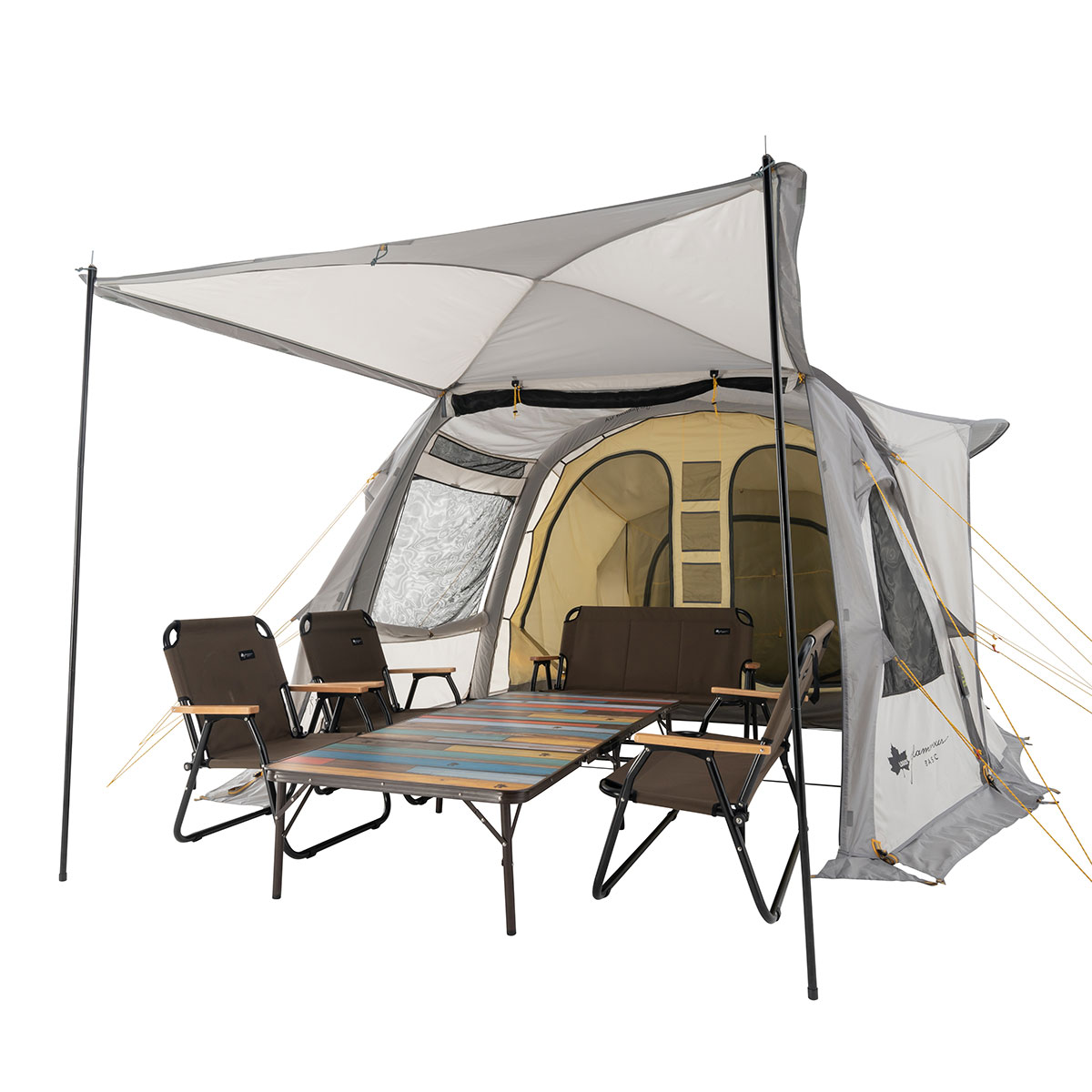 楽天市場】ロゴス テント 6人用 キャンプ シート マット 6人 5人 大型