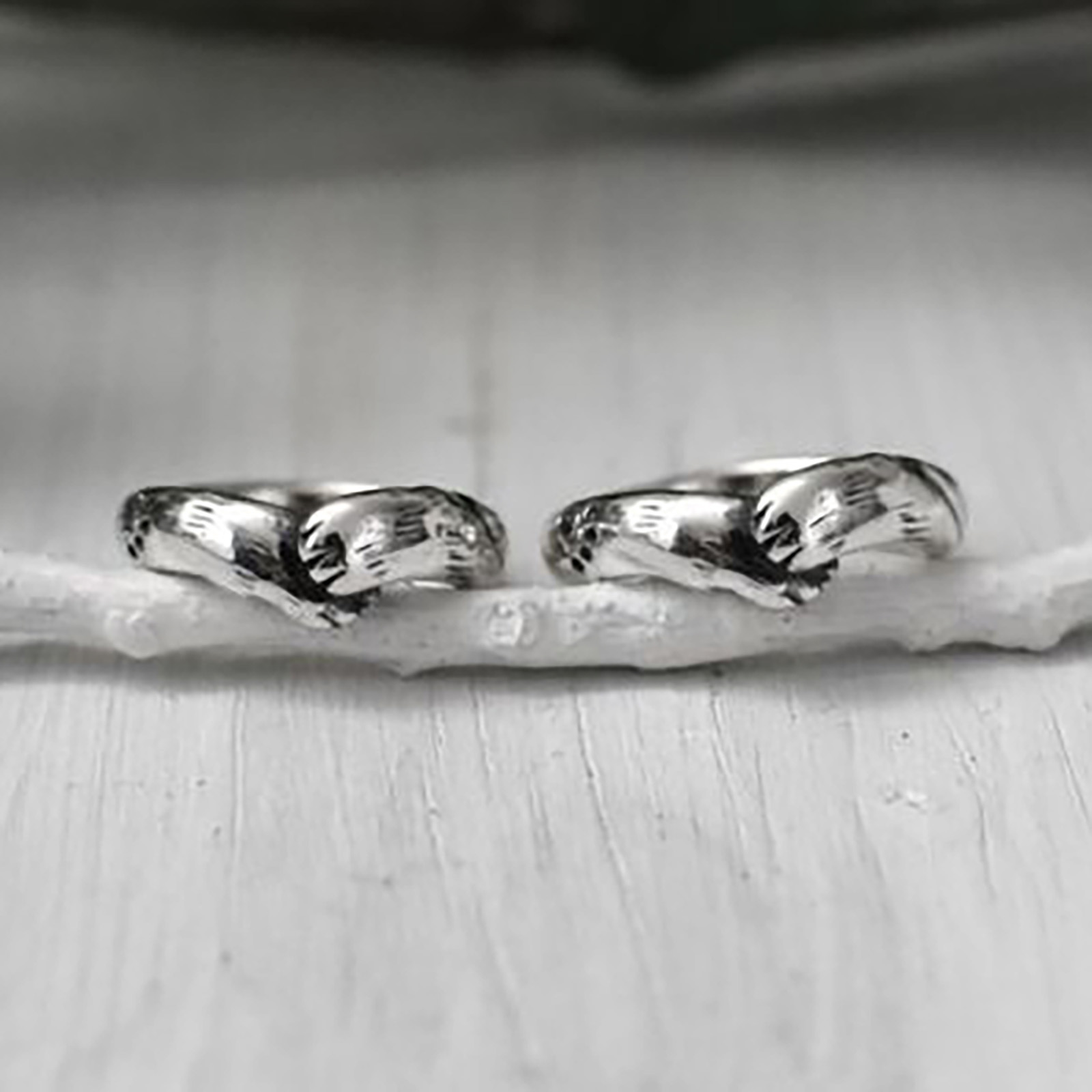 楽天市場】ペアリング 2個セット 刻印無料 7～23号 シルバー925 誕生石