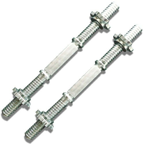 楽天市場】ダンベルシャフト 550mm 2本セット(スクリューカラー付