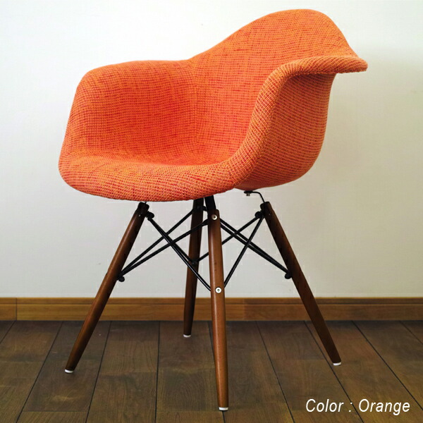 楽天市場】イームズ シェルチェア DAW ファブリッククッション リ