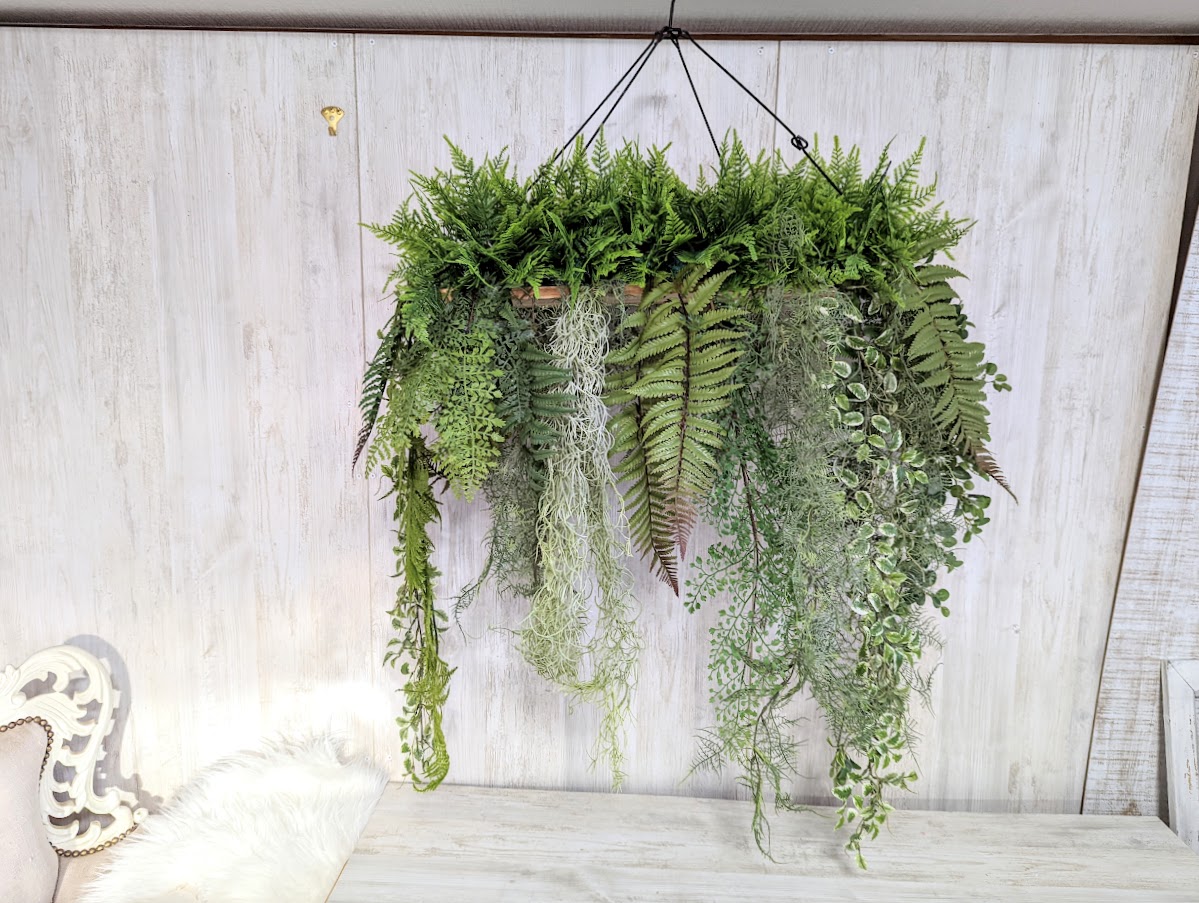 楽天市場】人工観葉植物 フェイクグリーン ハンギンググリーン 送料