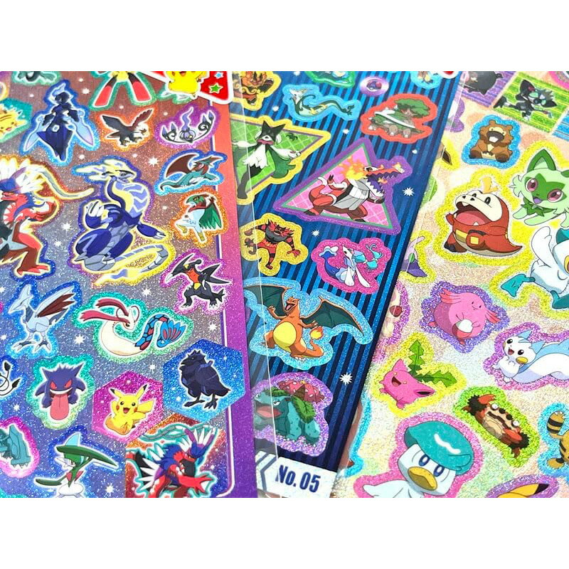 楽天市場】ポケットモンスター キラッとシール ホログラム 6柄