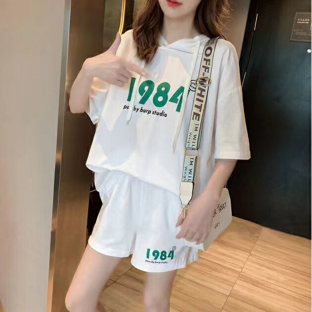 楽天市場】Tシャツ+ショートパンツ 2点セット セットアップ 上下セット