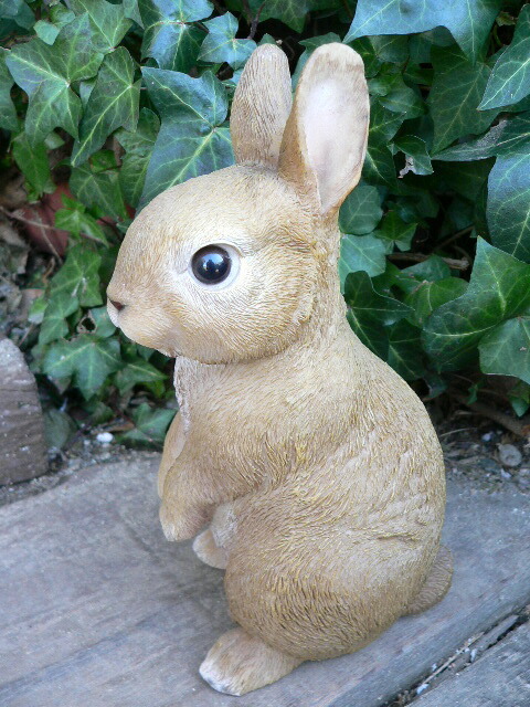 楽天市場】うさぎの置物 ウサギ ラビットHB 兎 N11964
