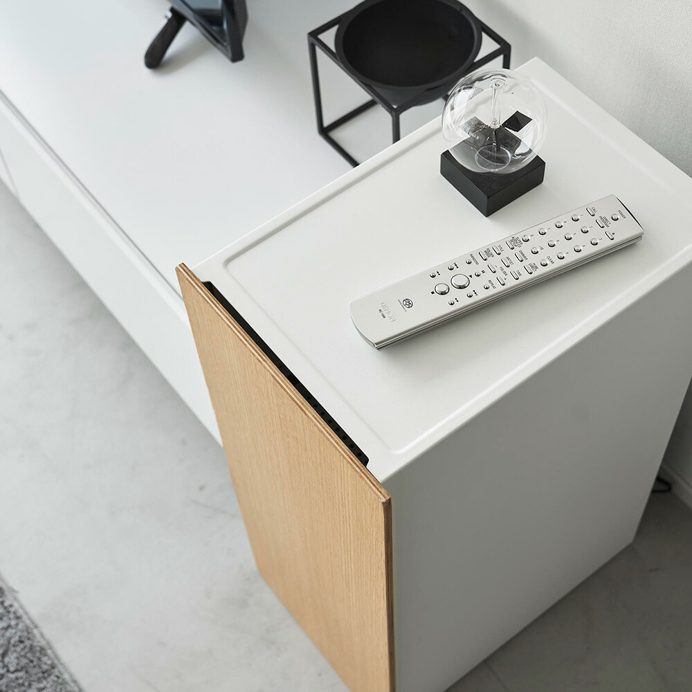 楽天市場】山崎実業 ゲーム機収納ラック タワー tower ホワイト_