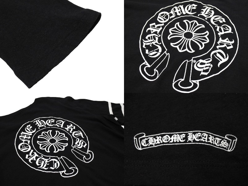 楽天市場】CHROME HEARTS クロムハーツ33 HORSESHOE LOGO LONG SLEEVE