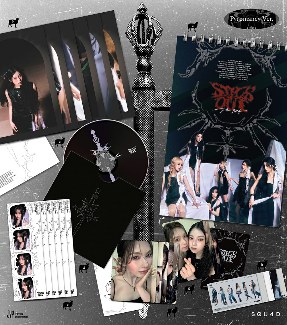 楽天市場】NMIXX - Fe3O4: STICK OUT / 3RD EP ALBUM (一般盤) 2種中