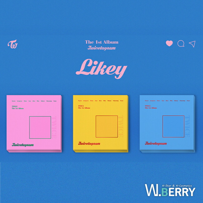 楽天市場】TWICE 1ST ALBUM [twicetagram] 1集アルバム バージョン選択