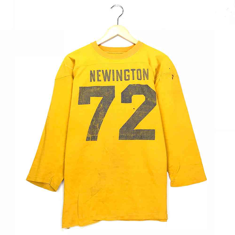 楽天市場】フットボールTシャツ イエロー 60's 60年代 VINTAGE