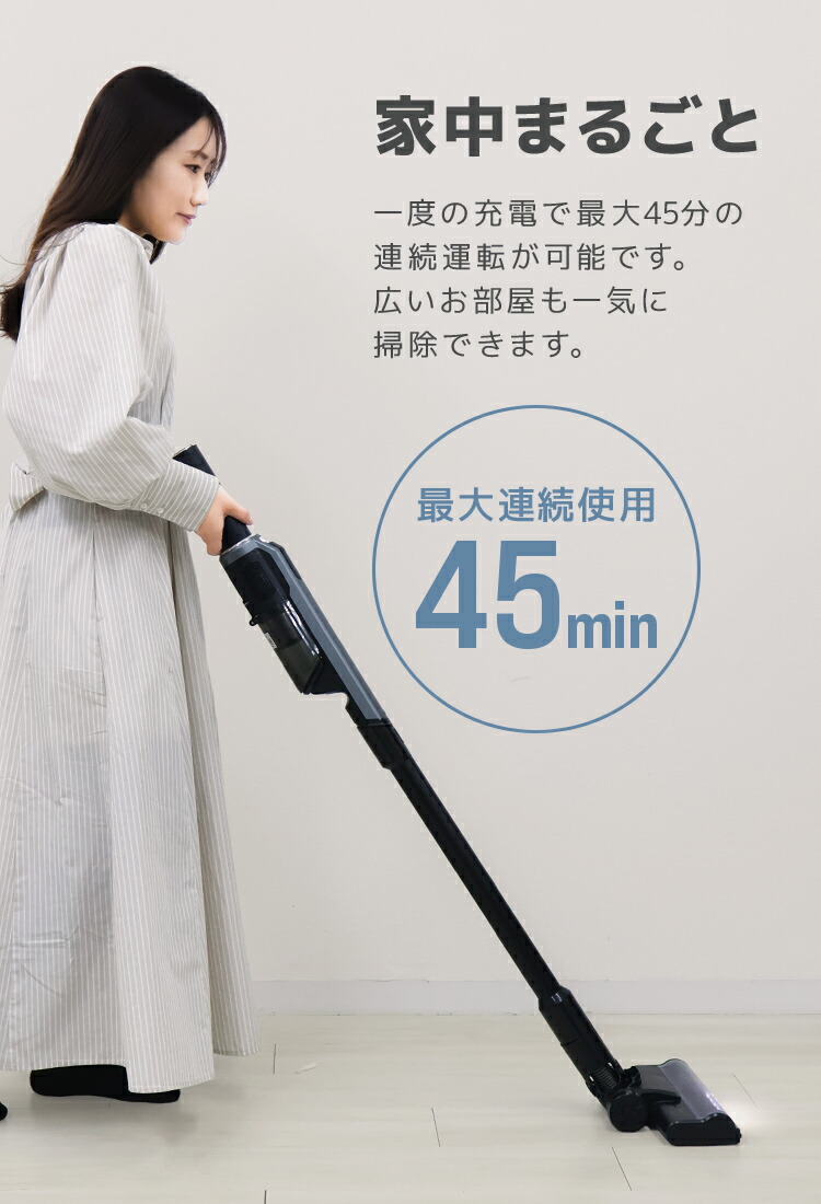 楽天市場】【スーパーセール！60％OFF】2way コードレス掃除機