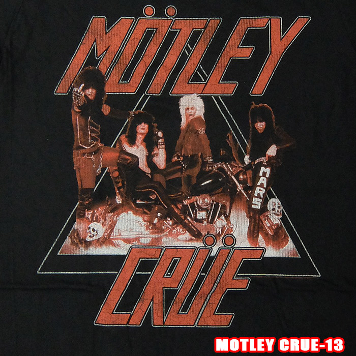 楽天市場】ROCK TEE MOTLEY CRUE-13[モトリークルー] TOO FAST CYCLE