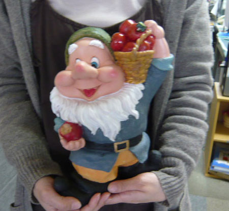 高さ45cm✨】イルミ 七人の小人 オブジェ 陶器製 置物 7体セット 7人 7