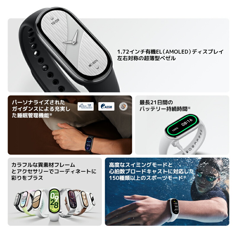 楽天市場】【スーパーセール14%OFF】Xiaomi Smart Band 10 スマート