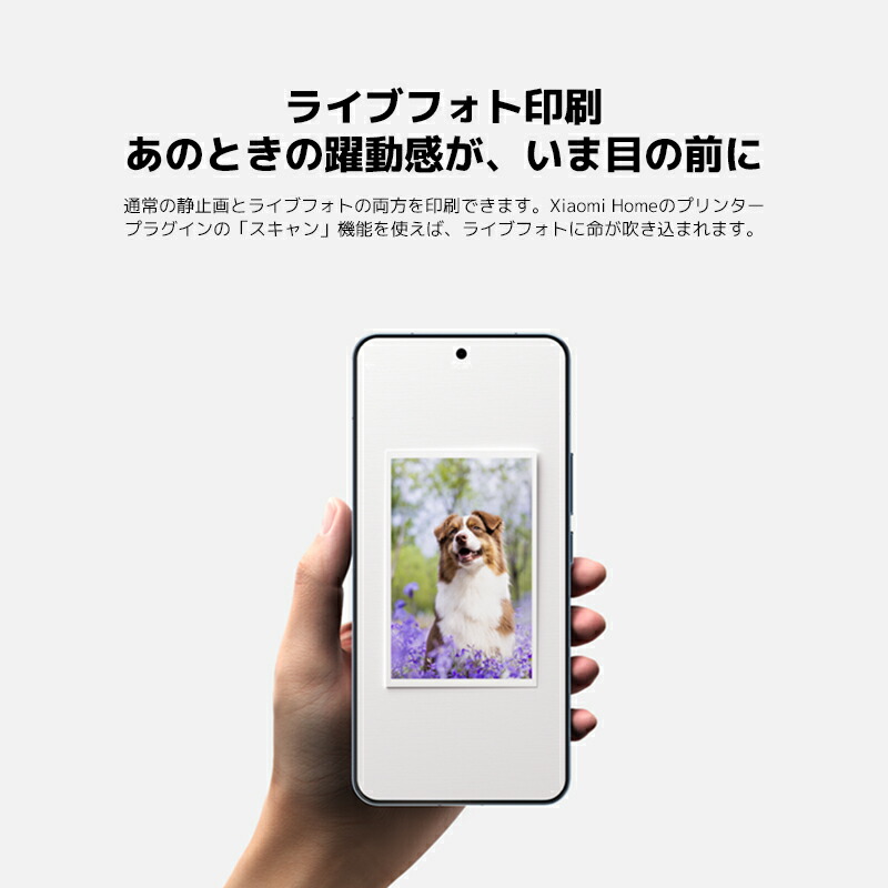 楽天市場】【期間限定クーポン】Xiaomi ポータブルフォトプリンター