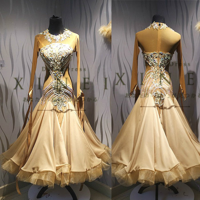 楽天市場】【受注生産・セミオーダー】社交ダンスドレス ダンス衣装