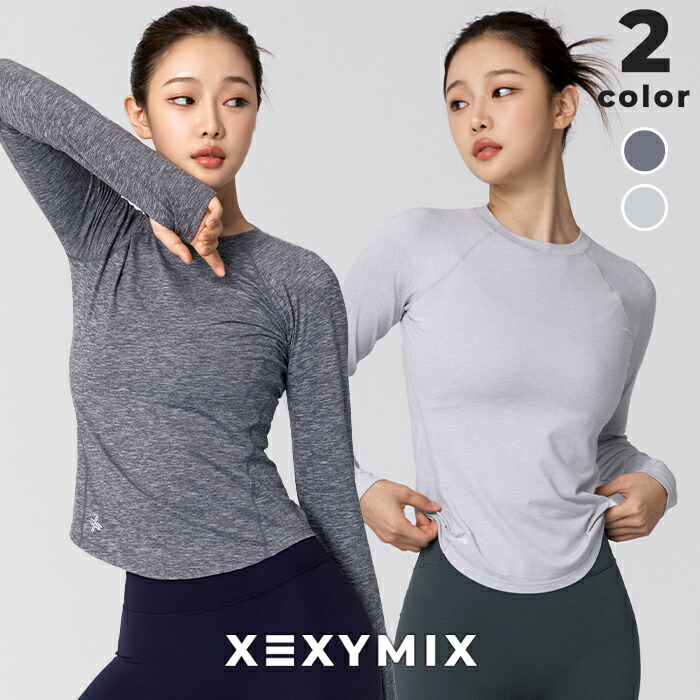 楽天市場】ゼクシィミックス xexymix ヨガウェア 長袖 ヨガウェア 冬