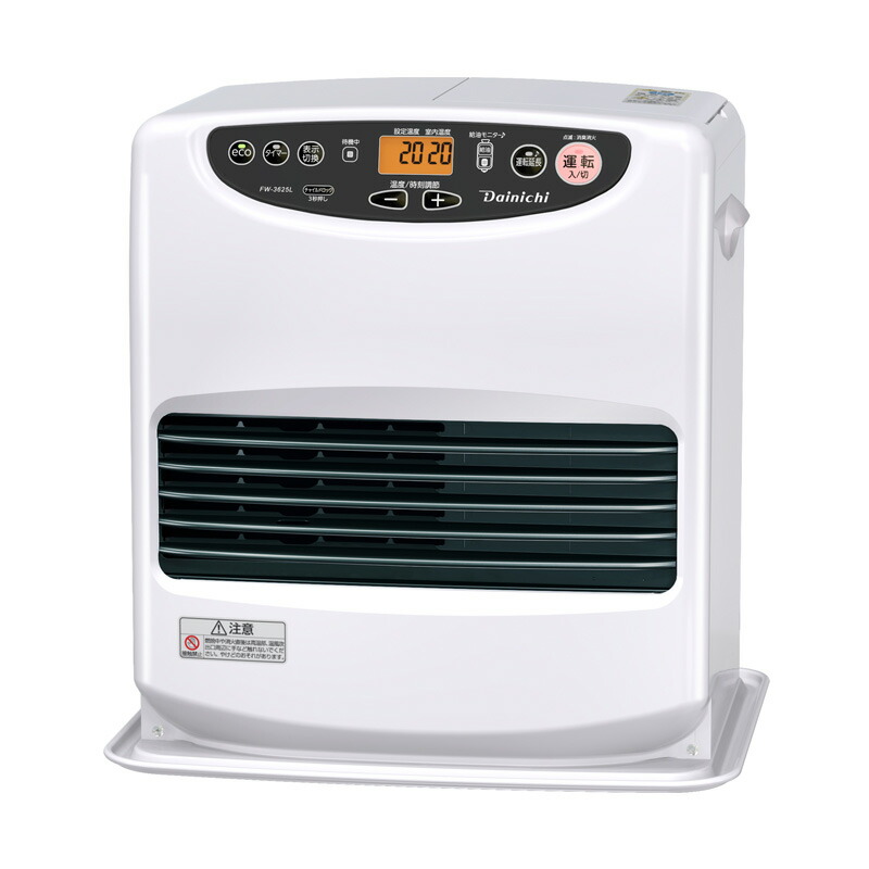 楽天市場】ダイニチ Dainichi 石油ファンヒーター FW-3625L-W ムーン