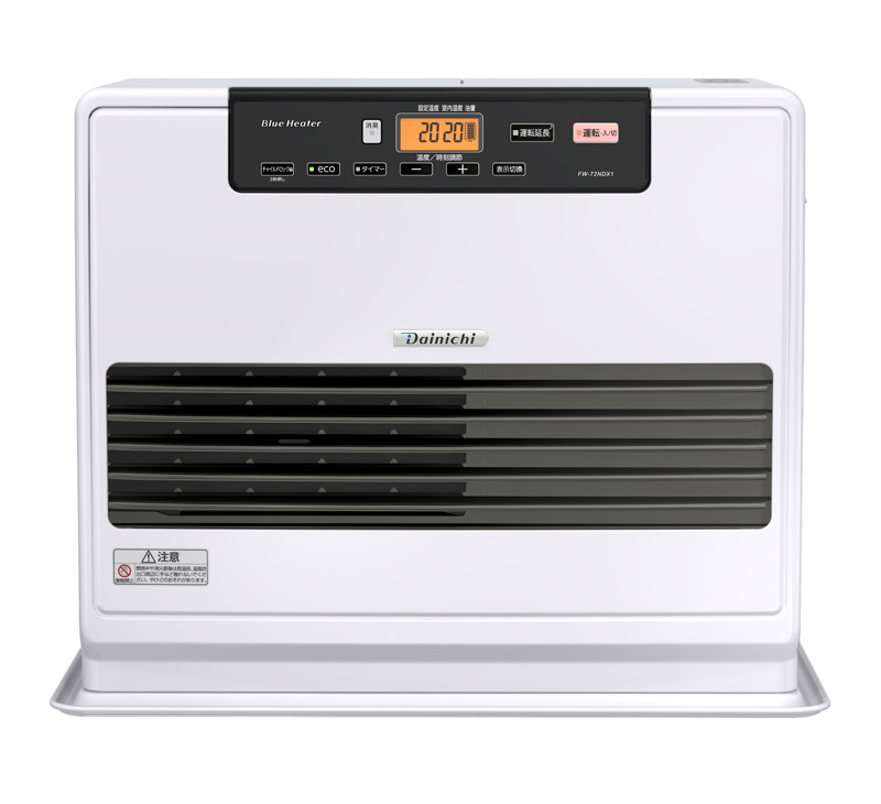 楽天市場】ダイニチ Dainichi 石油ファンヒーター FW-72NDX1-W ムーン