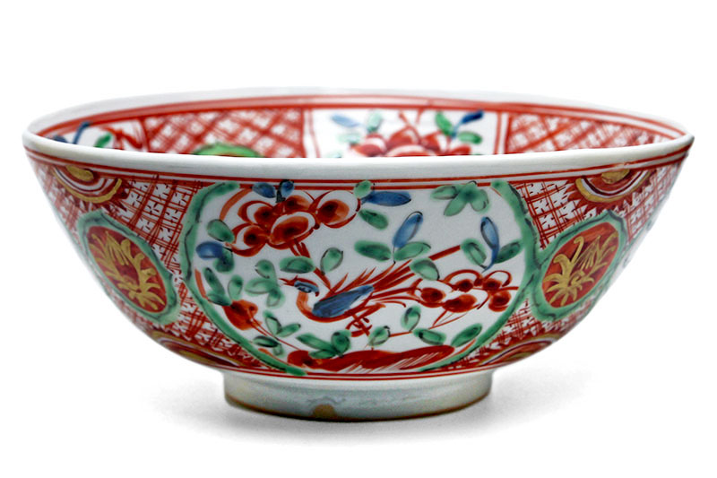 楽天市場】九谷焼：呉須赤絵玉取獅子文鉢・正木春蔵《大鉢・25.5cm