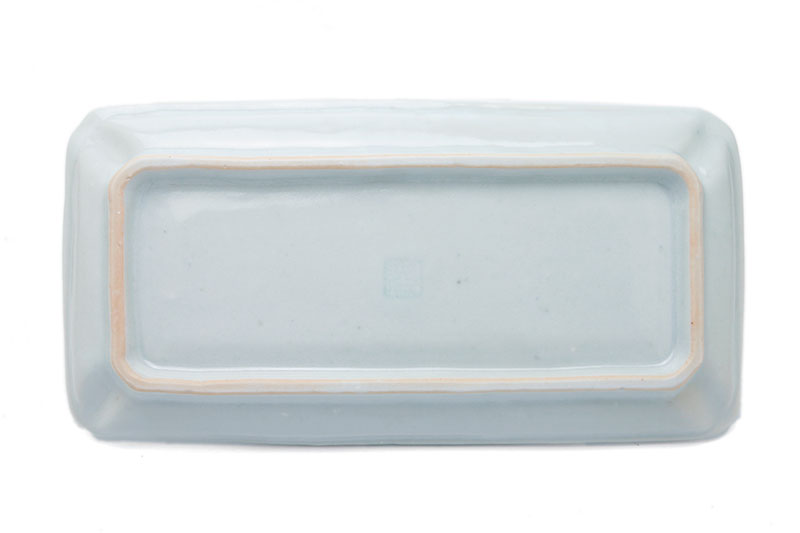 楽天市場】白磁：白磁四方長皿・小・藤塚光男《中皿・19.5cm》 : 和