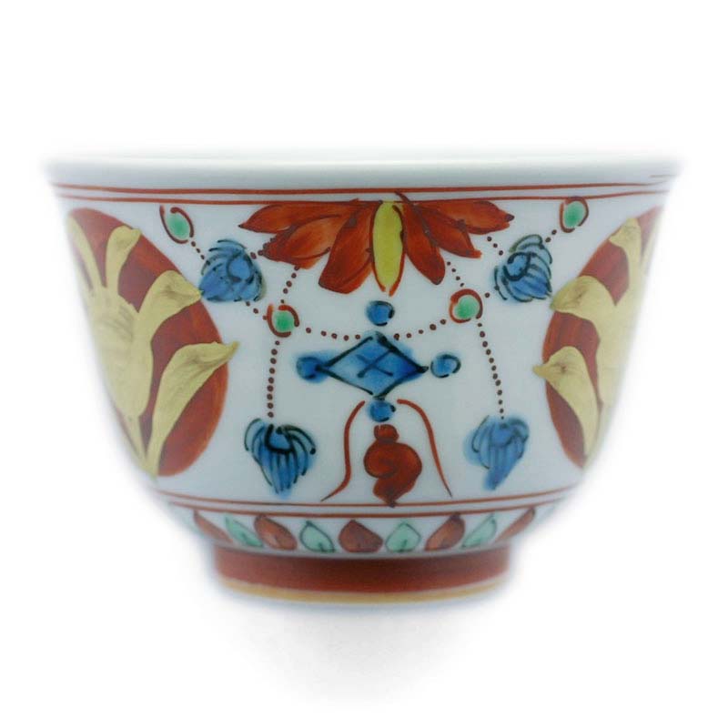 楽天市場】九谷焼：古赤絵金襴手瓔珞文汲出・正木春蔵《汲出・9.2cm